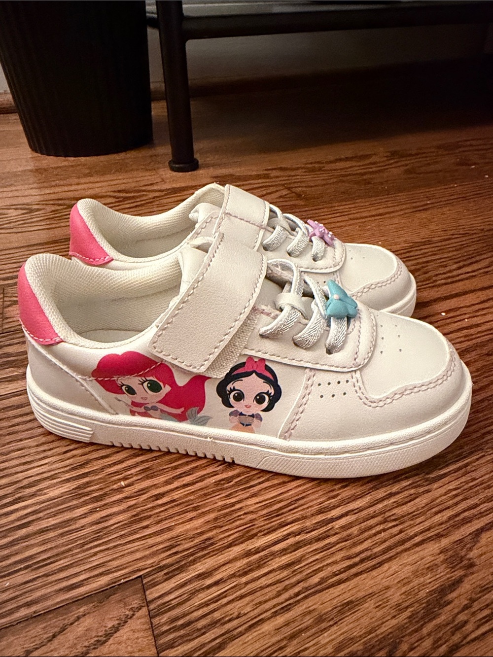 Zara Kids White Disney Princess Sneakers